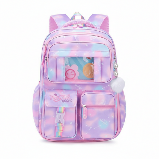 School Backpack for Daily Use – High Quality Durable Material with Multiple Pockets (Blue)
