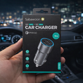 18W Dual USB Fast Charging Car Adapter