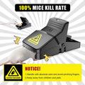 Heavy Duty Plastic Mouse Trap Mice Catcher Reusable Washable Easy Effective - 1 Pc
