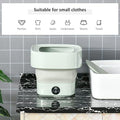 Foldable Mini Washing Machine – Portable Collapsible Washer for Travel, Dorm, Baby Clothes | Random Color |