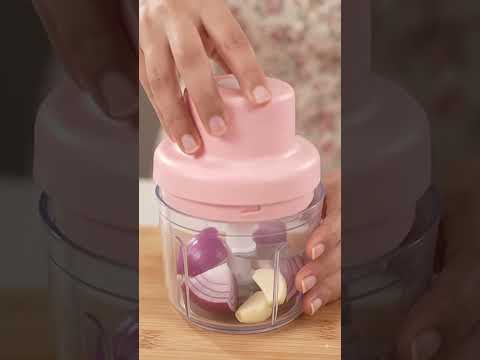 Mini USB Food Chopper – Electric Onion, Garlic & Vegetable Chopper